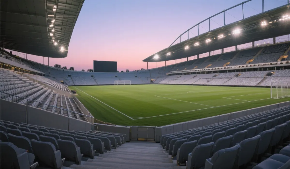 世界杯赛程与比赛场地信息示意图