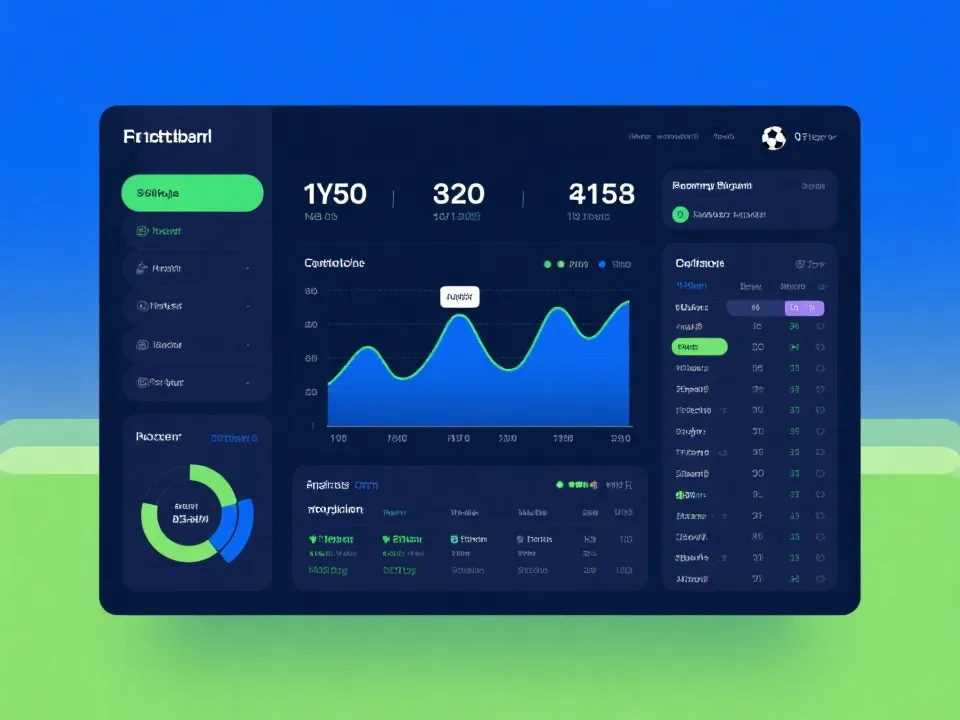 世界杯技术统计看板示意图